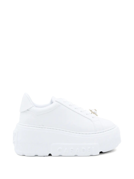  Casadei Nexus Embellished Sneakers - White 