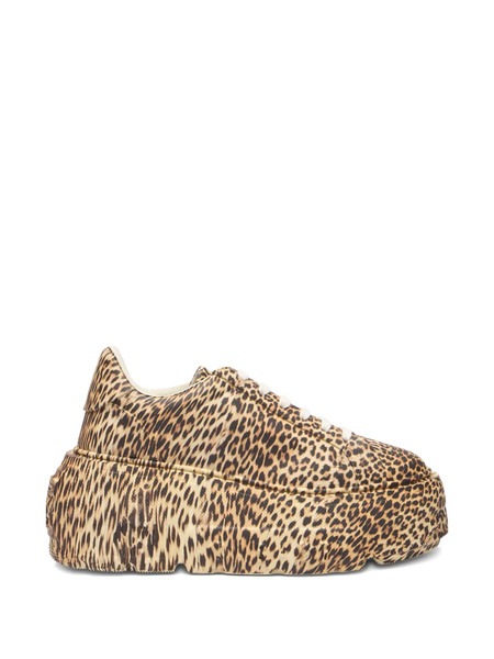  Casadei Nexus Leopard-print Sneakers - Brown 
