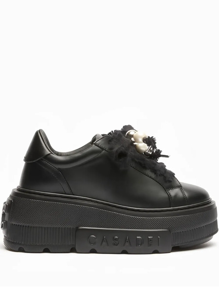  Casadei Nexus Platform Sneakers - Black 