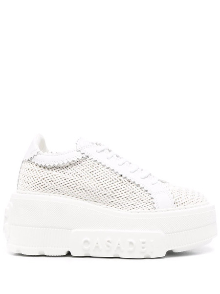  Casadei Platform Low-top Sneakers - White 