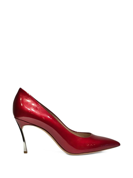 Casadei Pointed-toe Stiletto Heeled Pumps - Red 