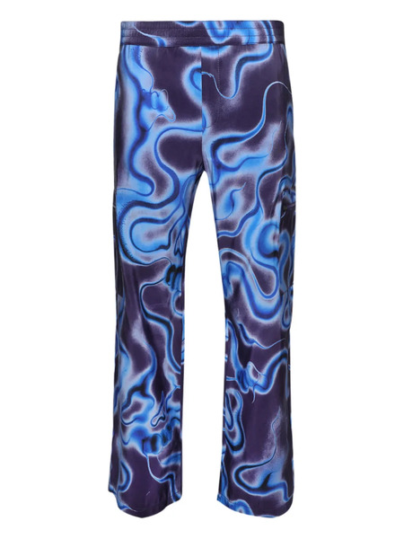  Casella Meyer Allover Spirits Trousers - Purple 