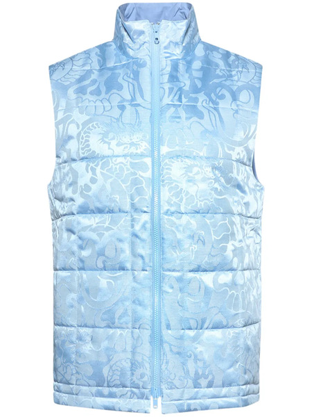  Casella Meyer Heaven-jacquard Gilet - Blue 