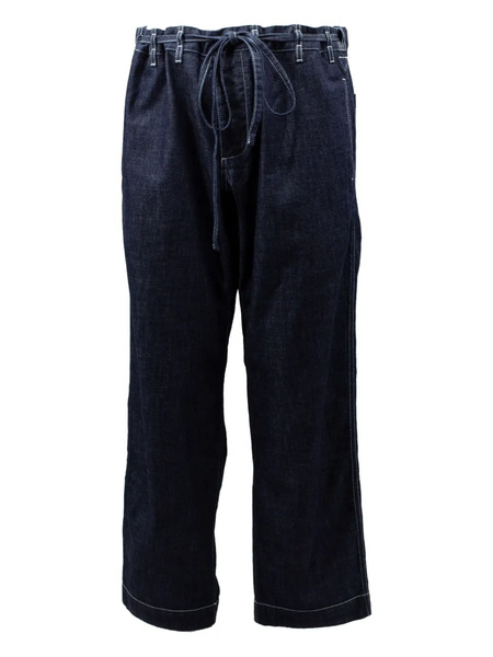  Casey Casey Drawstring Pocket Trousers - Blue 