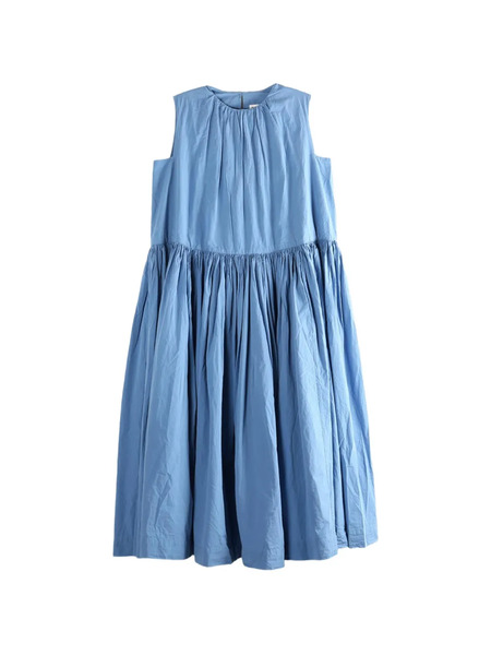  Casey Casey Gathered Midi Dress - Blue 