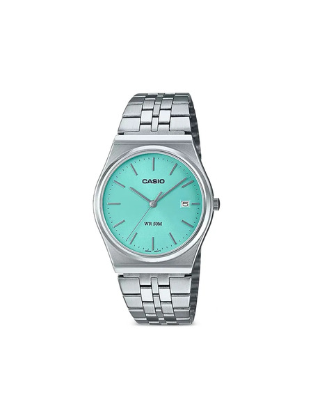  Casio Steel Tiffany silver/blue 40mm 