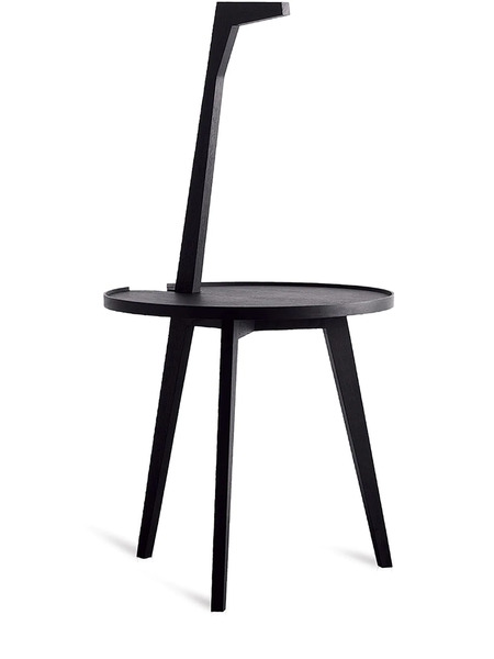  Cassina Cicognino Ashwood Round Table - Black 