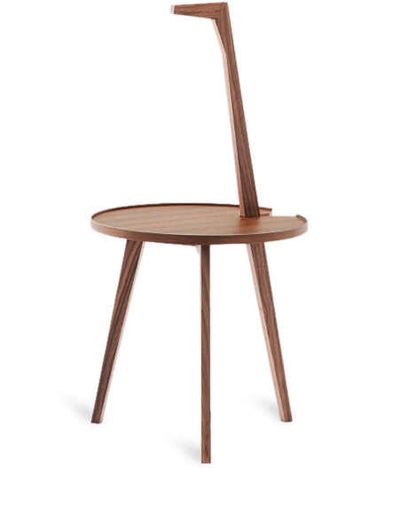  Cassina Cicognino Round Walnut Table - Brown 