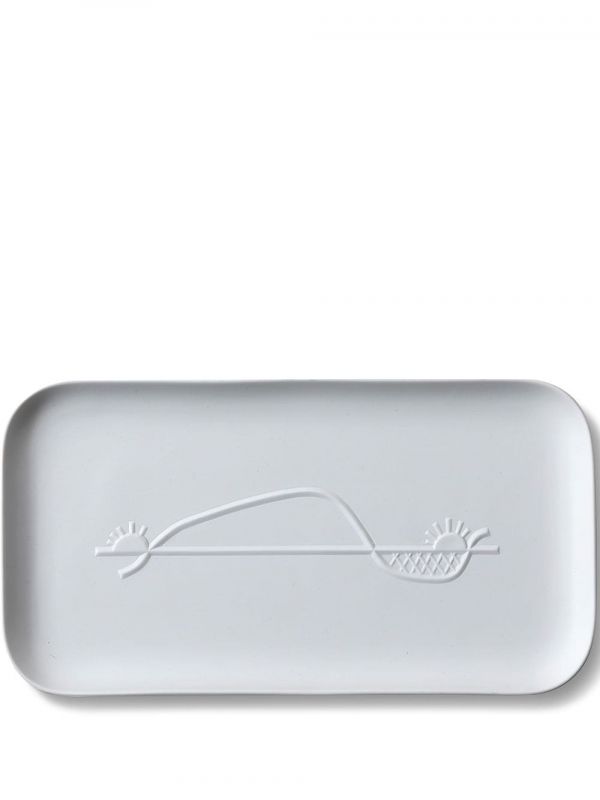  Cassina Le Course Du Soleil Tray - White 
