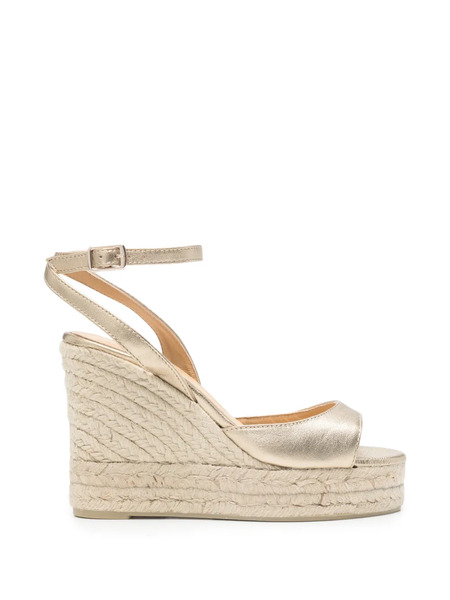  Castañer Blair Heeled Espadrilles - Gold 