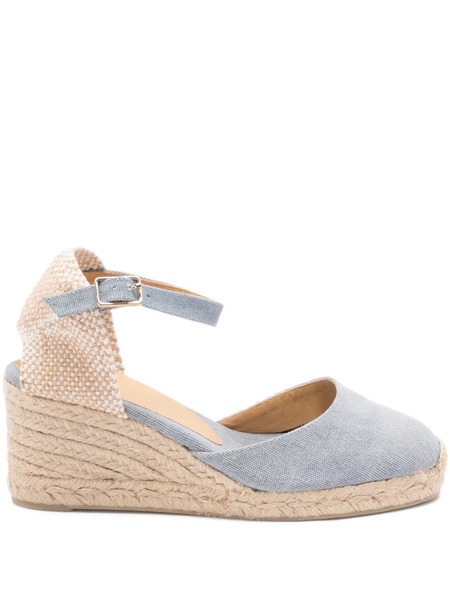  Castañer Buckle Ankle-strap Espadrille - Blue 
