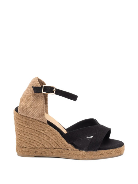  Castañer Buckle-strap Espadrilles - Black 