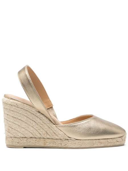  Castañer Carissa 95mm Espadrilles - Gold 