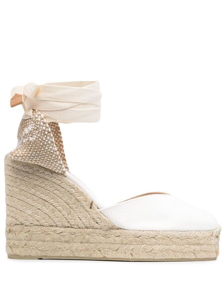  Castañer Chiara Wedge Espadrilles - White 