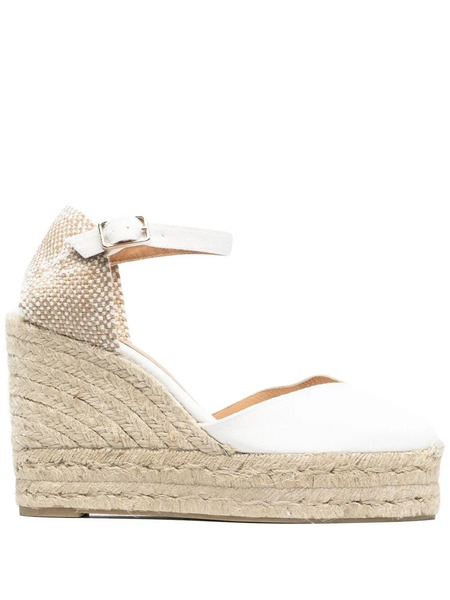  Castañer Chiarita Wedge-heel Espadrilles - White 
