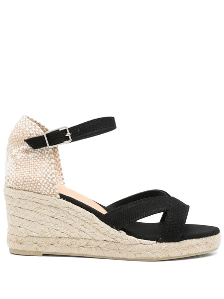  Castañer 70mm Bruna Espadrilles - 100 Black 