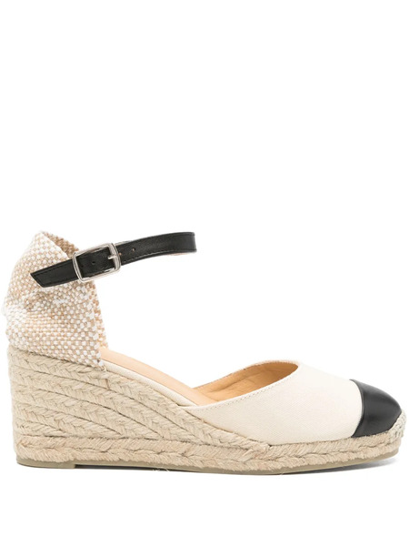  Castañer 70mm Coraline Espadrilles - Neutrals 