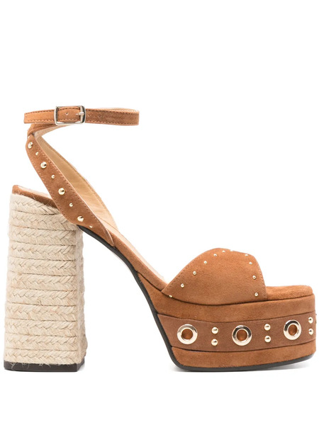  Castañer 130mm Fruamba Sandals - Brown 