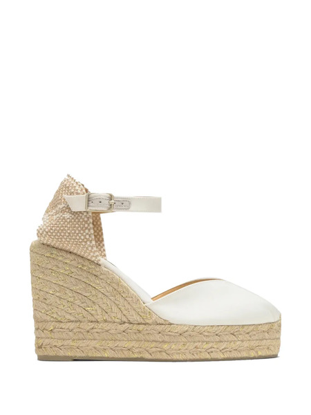  Castañer Platform Ankle Strap Espadrilles - Neutrals 
