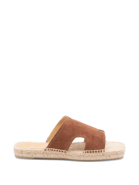  Castañer Priya/002 Cut-out Espadrilles - Brown 