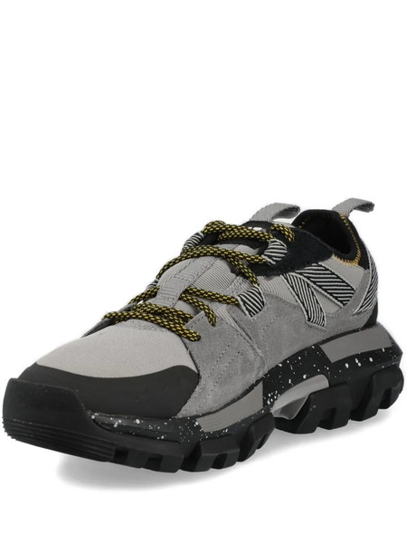  Caterpillar Panelled Lace-up Sneakers - Grey 