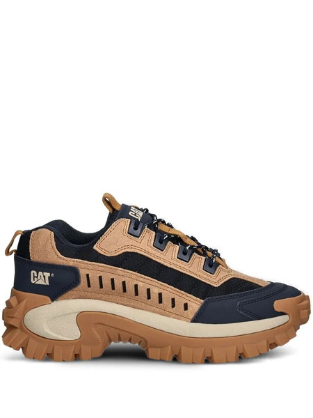 Caterpillar Perforated-panel Lace-up Low-top Sneakers - Brown 