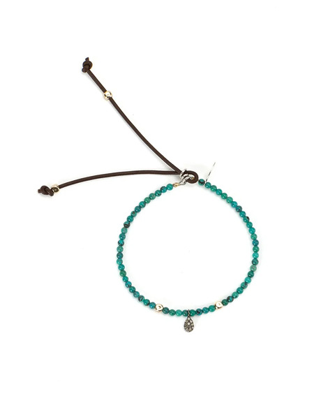  Catherine Michiels Beaded Bracelet - Silver 