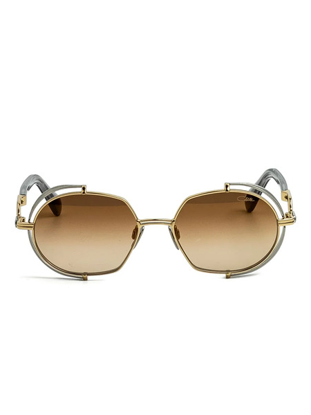  Cazal Geometric-frame 9507 Sunglasses - Gold 