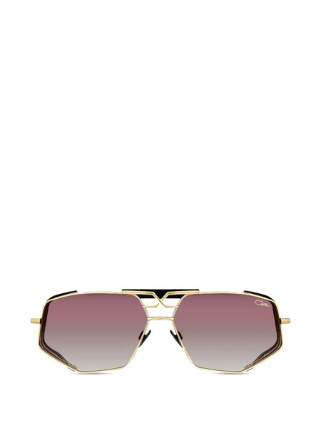  Cazal Geometric-frame Sunglasses - Gold 
