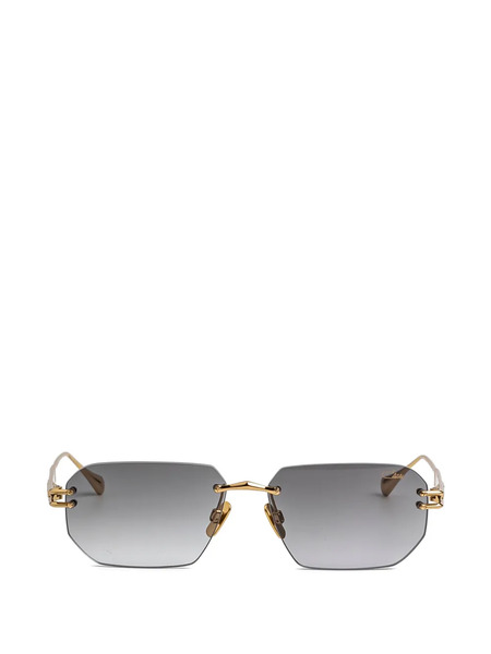  Cazal Geometric Sunglasses - Gold 