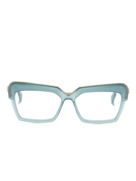  Cazal Mod 5002 Square-frame Glasses - Blue 