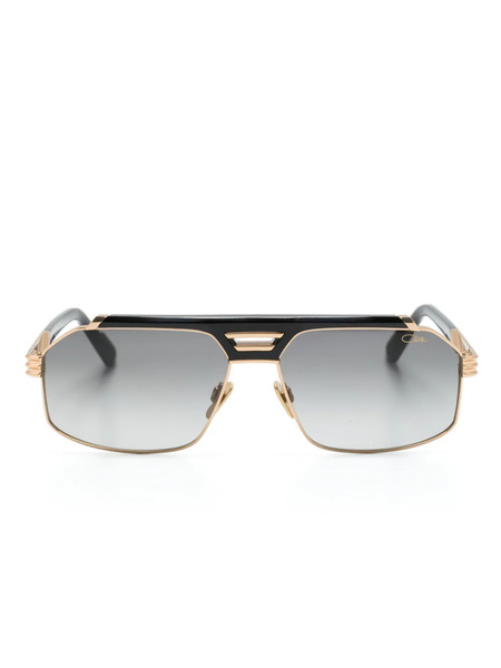 Cazal Navigator-frame Sunglasses - Black 