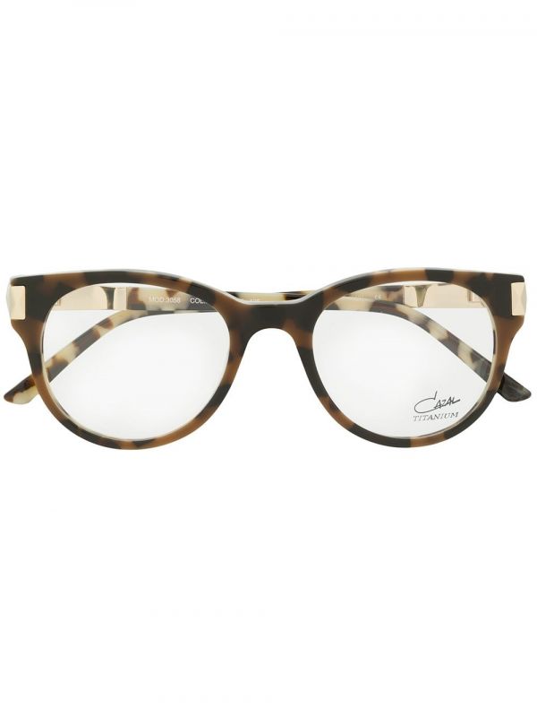  Cazal Round Glasses - Brown 