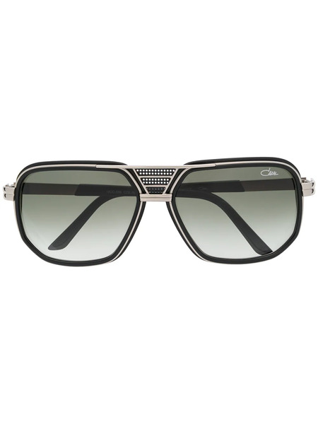  Cazal 666 Square Frame Sunglasses - Black 