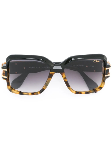 Cazal Square Sunglasses - Black 