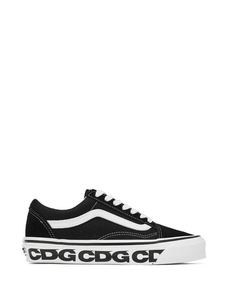  Cdg X Og Old Skool Lx 'sidewall' Sneakers - Black 