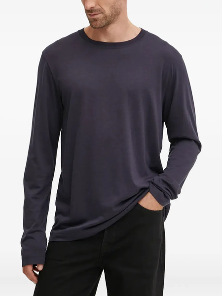  Cdlp Long-sleeve Crew-neck T-shirt - Blue 