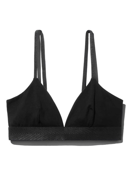  Cdlp Triangle Bralette - Black 