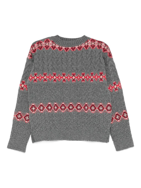  Cecilia Prado Carolina Patterned Sweater - Grey 