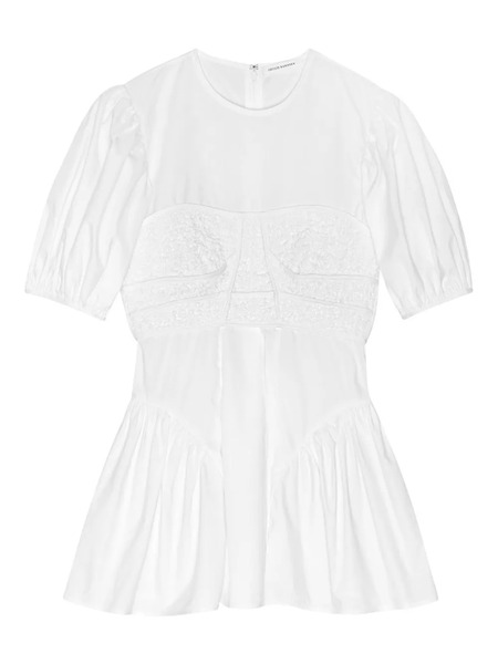 Cecilie Bahnsen Conner Cotton Top - White 