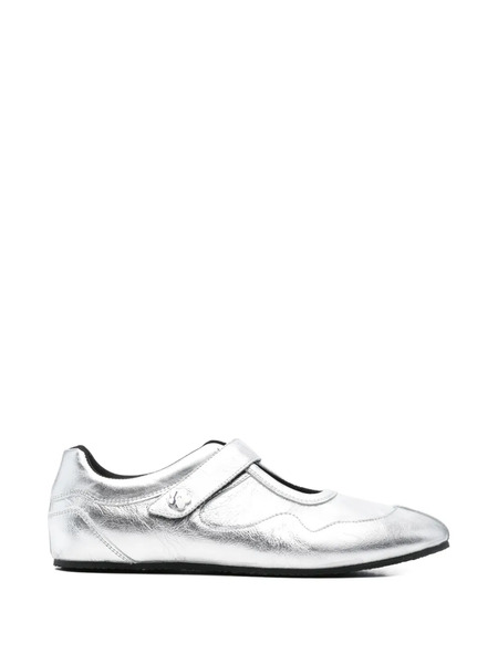  Cecilie Bahnsen Cosmo Leather Sneakers - Silver 