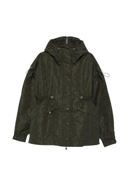  Cecilie Bahnsen Drawstring Floral Jacket - Green 