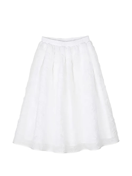  Cecilie Bahnsen Mala White Midi Skirt 