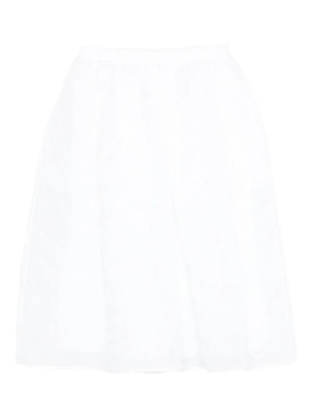  Cecilie Bahnsen White Midi Skirt 