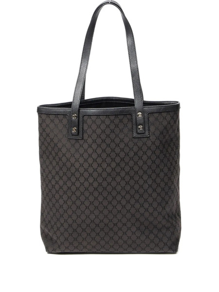 Celine Pre-owned Macadam-print Tote Bag - Black 