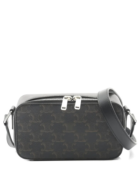  Celine Pre-owned 2010s Triomphe Shoulder Bag - Black 