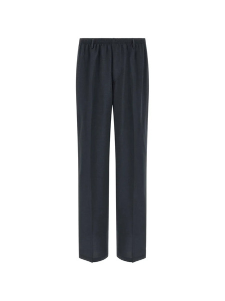  Cellar Door Alfonso Bl Elasticated Pleat Trousers - Grey 