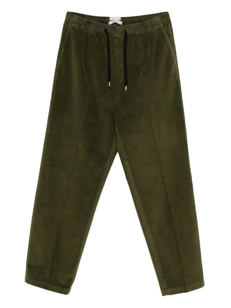 Cellar Door Drawstring Corduroy Trousers - Green 