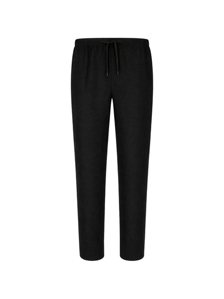 Cellar Door Drawstring-waist Trousers - Black 