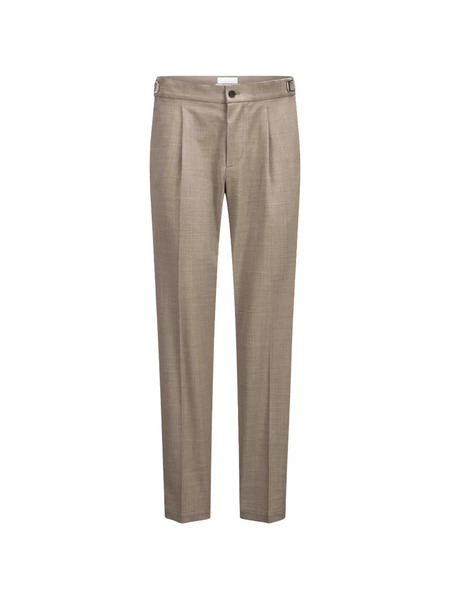  Cellar Door Leo Pleated Trousers - Neutrals 
